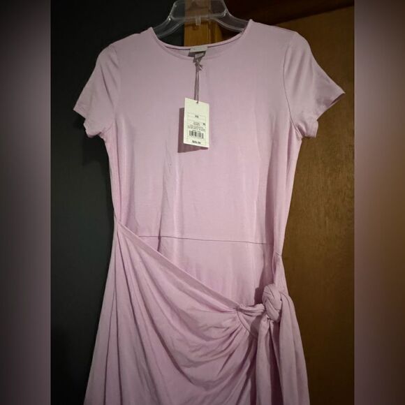 A New Day Women's Short Sleeve Tie-Front Wrap Dress NWT Size XS, S, M, L, or XXL - Picture 10 of 12